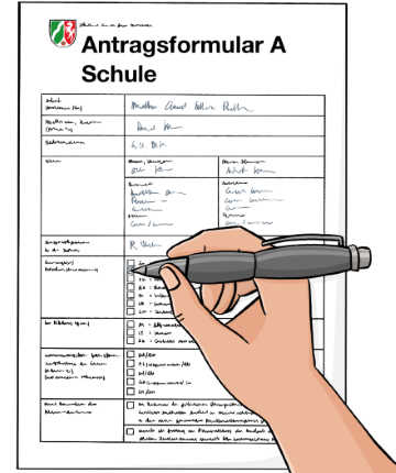 Antrag durch die Schule (§12)